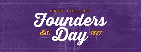 knox college celebrate founders week 2022