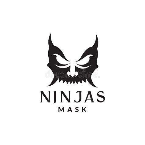 Skull Monster Mask Ninja Culture Logo Design Vector Graphic Symbol Icon
