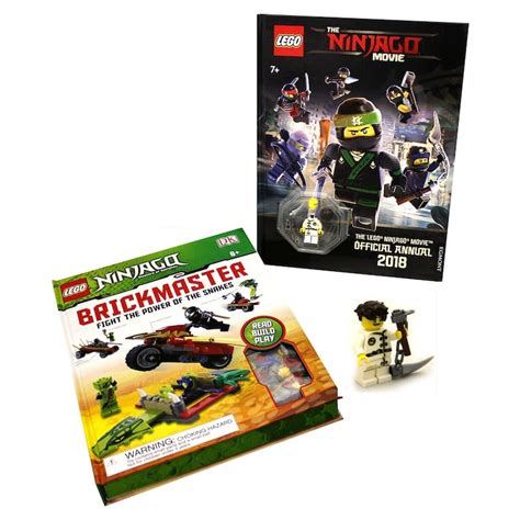 50 Off On Ninjago Annual 2018 Book Set With Figurines
