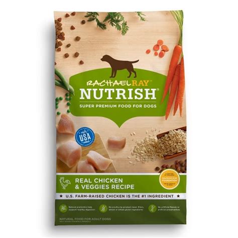 This rachael ray nutrish chicken/vegetable dog food receives a paw rating of 2.5 out of 5. Rachael Ray™ Nutrish Real Chicken And Veggies Flavor Dry ...