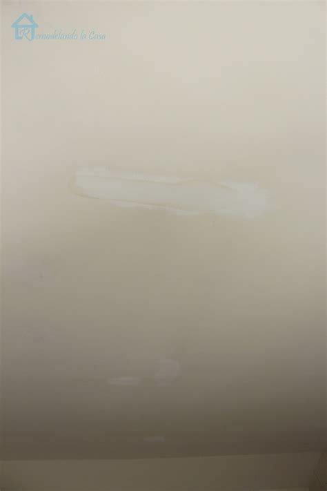 The stains won't disappear on their own. Ceiling Water Stain Removal by Remodelando la Casa | Bob ...
