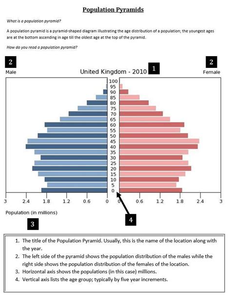 Population Pyramids Lesson And Activity Geography Lessons Lesson