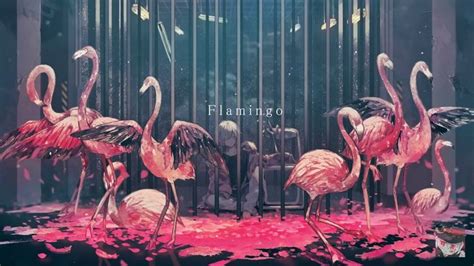 Flamingo フラミンゴ イラスト 茶々ごま イラスト