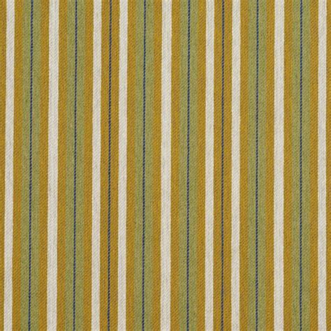 E828 Light Green Gold And White Striped Jacquard Upholstery Fabric