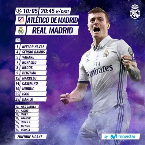 Club atlético de madrid s.a.d. Real Madrid Champions League Halbfinal 2017