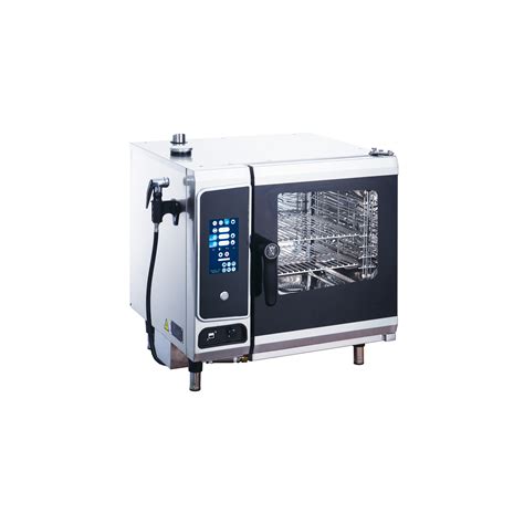 6 Trays 11 Gn 30℃~300℃ Restaurant Combi Oven With Boiler Nc 06b