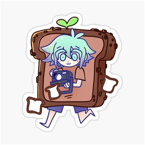 Basil From Omori But Toast Sticker For Sale By Gianttubeworm Redbubble