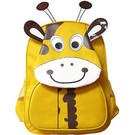 18601 Giraffe Animal Fun Pack Backpack Yellow