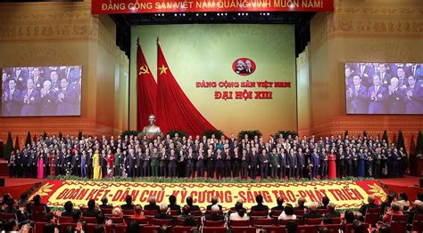 Bế Mạc Đại Hội đại Biểu Toàn Quốc Lần Thứ Xiii Của Đảng Đảng Cộng Sản Việt Nam Đại Hội Xiii