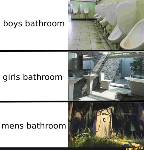 Boys Bathroom Girls Bathroom Mens Bathroom Ifunny Girl Bathrooms