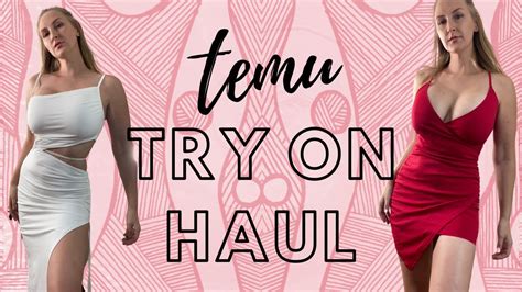 Autumn Sexy Dresses Crop Tops Temu Curvy Try On Haul 2022 Youtube