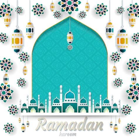 Premium Vector Ramadan Kareem Of Invitations Design