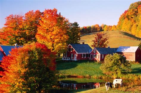 19 Beautiful Barns To Get You In The Fall Spirit Vermont Farms Fall