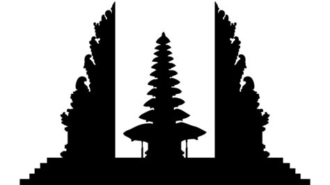 Gambar Candi Borobudur Png Candi Prambanan Kartun Png Gambar Baru