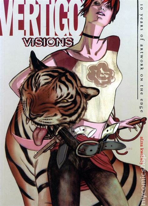 Vertigo Visions 10 Years Of Artwork On The Edge Sc 2003 Comic Books