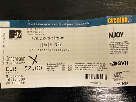 Linkin Park Concert ticket I went to back in 08 found by accident : r