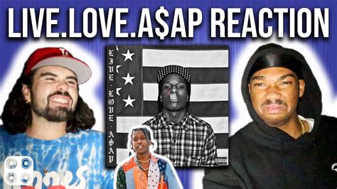 A AP Rocky LIVE LOVE A AP Reaction YouTube