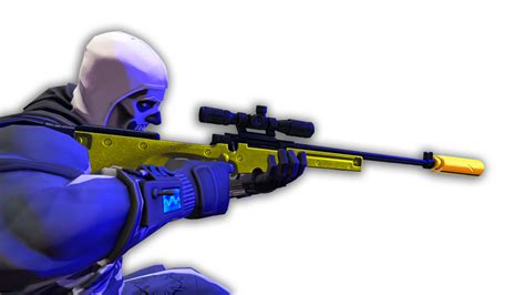 Skulltrooper Sniper Fortnite Png Freetoedit