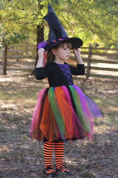 Witch Costume Diy Kids Tulle Witch Costume Diy Diy Costumes Kids