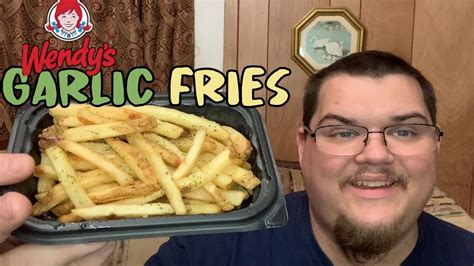 New Wendys Garlic Fries Youtube
