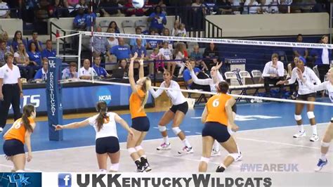 Kentucky Wildcats Tv Kentucky Volleyball Vs Tennessee Youtube