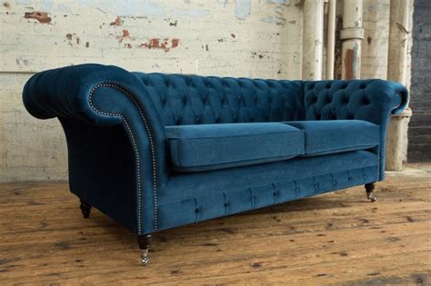 We create a comprehensive range of the finest leather furniture and we. Woodstock Chesterfield Sofa - House Ocean Navy Velvet ...