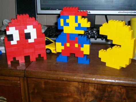Lego Ghost Mario And Pacman Lego Pacman Crafts