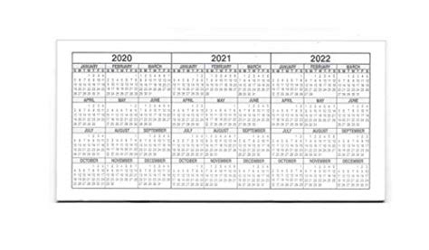 3 Pack Transaction Checkbook Register Calendars For 2020 2021 2022 By