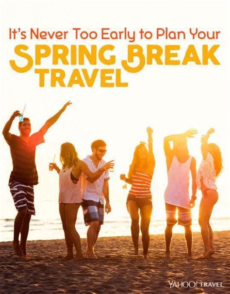 Its Never Too Early To Plan Your Spring Break Travel