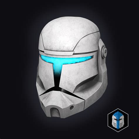 Animated Republic Commando Helmet 3d Print Files Galactic Armory