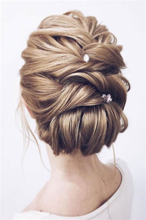The Most Romantic Bridal Updos Wedding Hairstyles Updos For Medium
