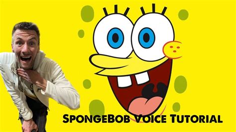 My Spongebob Voice Impression Tutorial Youtube