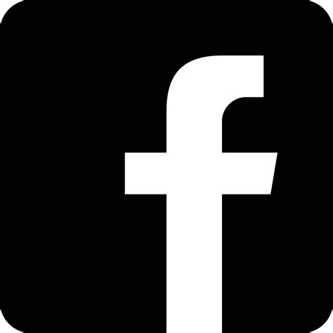 Black Facebook Logo Png Transparent Background Images And Photos Finder