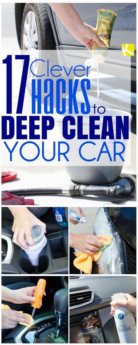 16 Seriously Clever Tricks To Deep Clean Your Car Clean Your Car