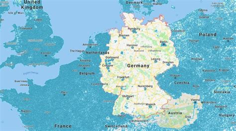 Political map of germany, equirectangular projection, illustrating the administrative divisions of germany. Why is there no Street View in Germany?