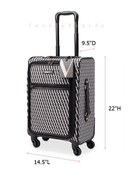 Nip Nib Victorias Secret Vs Getaway Carry On Suitcase V Monogram