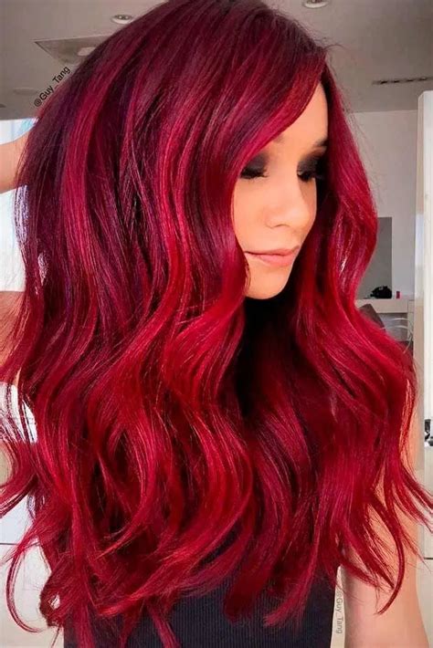20 Red Hair Dye Tips Ideas 3 In 2020 Dyed Tips Hair Color Red
