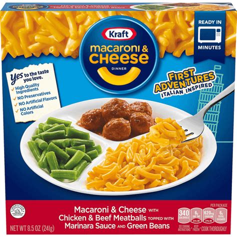 Kraft Macaroni And Cheese First Adventures Frozen Foods Superlo Foods