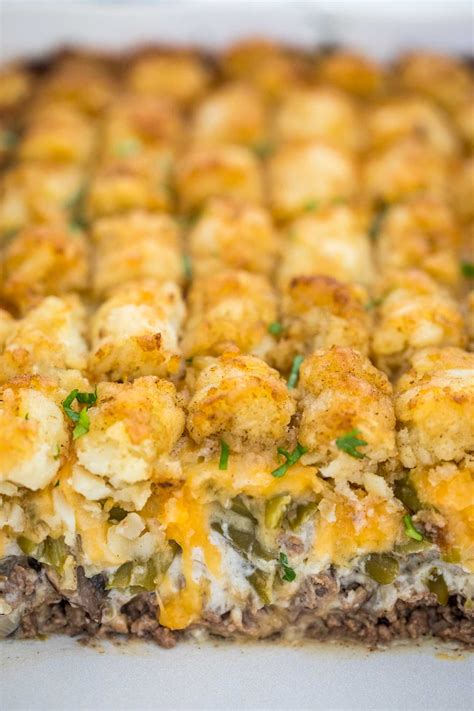 The Ultimate Tater Tot Casserole Video Sweet And Savory Meals
