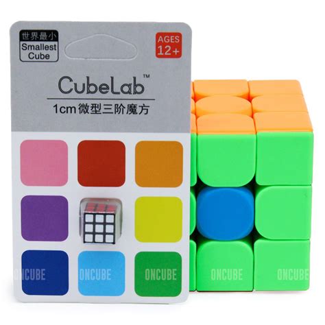 Cubo Mágico 3x3x3 Cube Lab 1 Cm Preto Oncube Cubo Mágico