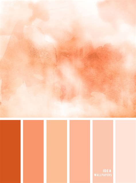 Colour Inspiration Tones Of Peach Color Palette Peach Tone Color