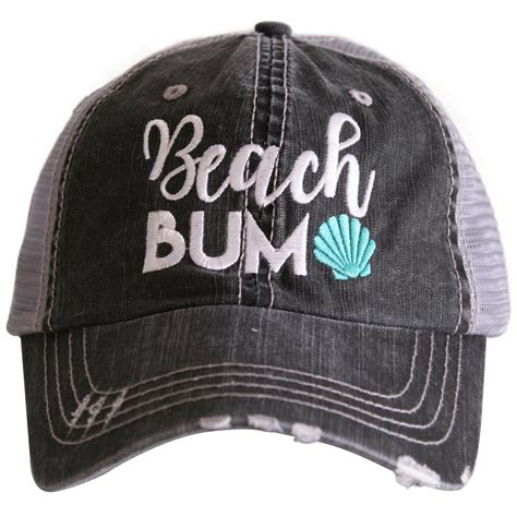Beach Bum Womens Trucker Hat