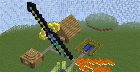 Holy Sword In Ground Minecraft Map