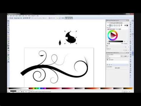 How To Create A Flourish On Inkscape YouTube