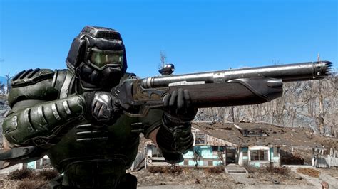 Heres Some Sick Doom Armor Modded Into Fallout 4 Pc Gamer