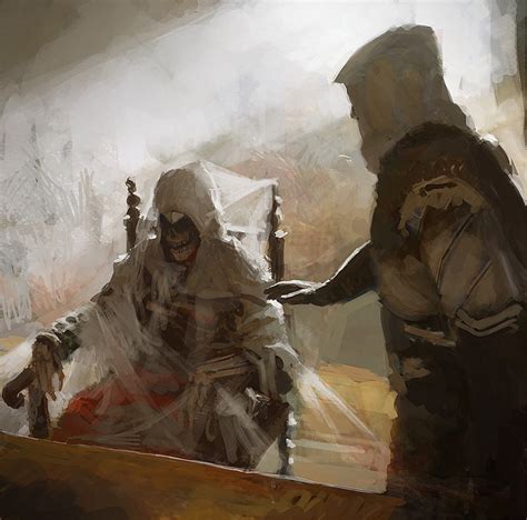 Ezio Meets Altair Art Assassin S Creed Revelations Art Gallery