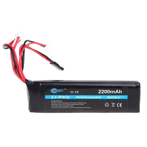 Bqy Transmitter Lipo Battery V Mah Connector For Jr Futaba Walkera Connector For