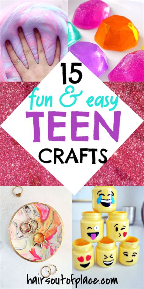 30 fun crafts for teens that will bring out their inner artist fun crafts for teens easy