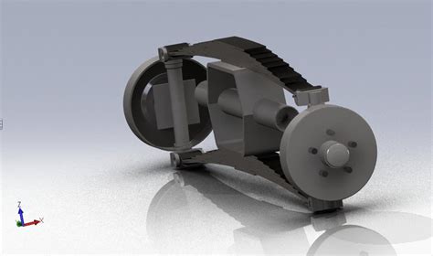 Front Axle 3d Cad Model Library Grabcad