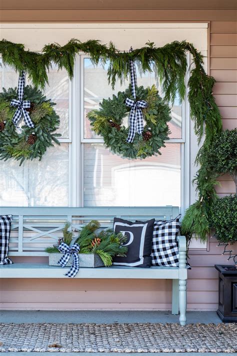 Diy Holiday Decor How To Hang Christmas Wreaths On Windows Hgtv